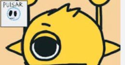 Bright yellow cartoon character with large eyes and antennae, featured in the Sprunki Feed Simon universe.