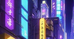 Rainy Cyberpunk Side Street The "Rainy Cyberpunk Side Street" cape immerses listeners in a vibrant, dystopian metropolis,