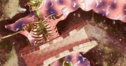 FallenBones_ForestLake: Fantasy Lake Caused By Collapsing Giant. FallenBones_ForestLake is a fantasy setting rooted in the