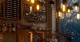 Rainy Cafe On Quiet Street: Rainy City Cafe With Warmth Rainy Cafe On Quiet Street offers a cozy atmosphere for those looking