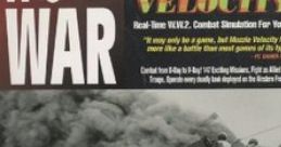 Muzzle Velocity - Video Game Video game from Muzzle Velocity for MS-DOS. Published by CodeFusion (1996). Uploaded by
