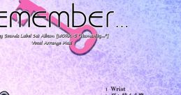 Remember... - Video Game Video game from remember.... Published by Yukizakurasou (2012). Uploaded by ViviVGM.