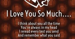 I Love You So Much