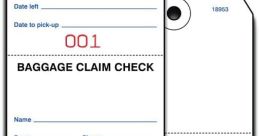 Your Baggage Claim Tag