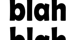 Blah Blah
