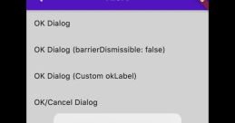 ? Dialog ?