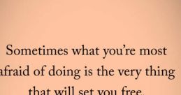 Sometimes