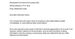 Termination