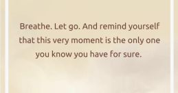 Let Go
