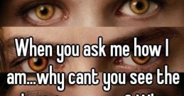 Heyyyy Can't You See..