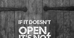 Awell At The Door