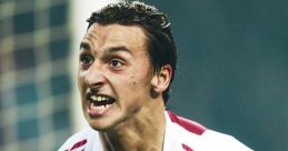 Zlatan Ibrahimović celebrating a goal for Ajax Amsterdam, capturing the passion behind AJAX football club songs.