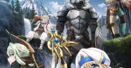 Goblin Slayer The of a heavy blade slicing through the air with a "THICCC" reverberates throughout the forest. The Goblin