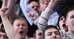 Passionate Eintracht Frankfurt fans cheering together, celebrating club songs and showing unwavering support during a match.