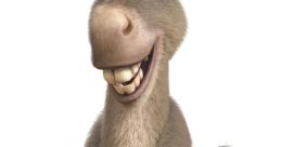 Shrek Donkey When you think of Shrek, one of the first that likely comes to mind is the boisterous voice of Donkey. Eddie
