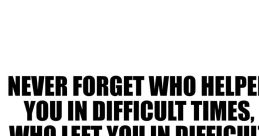 Who Put You