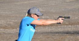 Pistol Shot The sharp crack of a pistol single shot reverberated through the air, cutting through the silence like a