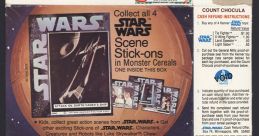Count Chocula- Free Star Wars Stickers Advert Music
