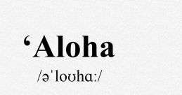 Aloha