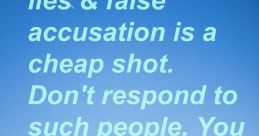 Accusations