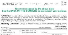 Summons