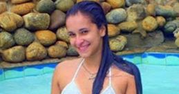 Woman enjoying a pool day, radiating joy and confidence, perfect for summer vibes and celebration of life.