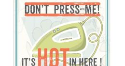 Dont Press Have you ever found yourself in a situation where someone warns you with a simple phrase: "Dont press please"?