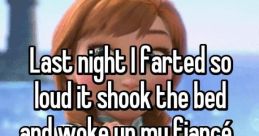 Loud Fart The room suddenly filled with the of a louder shit post fart, causing everyone to turn and stare in surprise. The