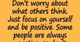 Dont Worry