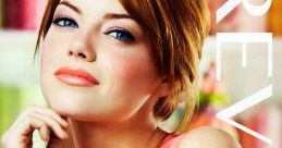 Emma Stone promotes Revlon ColorBurst Lip Butter, showcasing vibrant shades for shiny, hydrated lips. Perfect for every look.