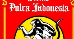 Logo of IKS Putra Indonesia featuring a martial artist with a monkey, representing Kera Sakti style. Bold red and yellow design.