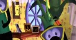 Characters in scuba gear dancing in a colorful room, promoting Stuff Mart in a fun rap style. Energetic animated vibe.