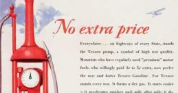 Texaco Gasoline Advert Texaco Gasoline Advert