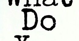 What Do You Mean