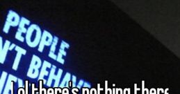 Nothing There