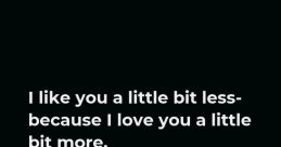 I Like You