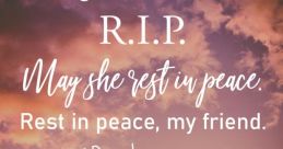 Rest In Peace