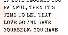 Let You Go