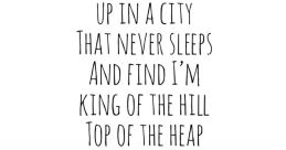 Nyc Lyrics