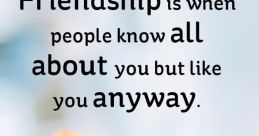 For Friends