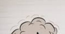 Playful cartoon character resembling a cloud, joyfully representing humorous moments related to fun toots.