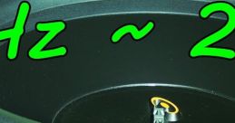 Test tones displayed on a speaker, showcasing frequencies ranging from 20Hz to 200Hz for audio testing.