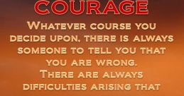 Courage