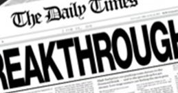 News & Breakthrough I gathered here some of the best breaking news we hear in television and radio.