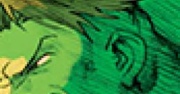 Incredible Hulk roaring fiercely in Marvel vs. Capcom 2, showcasing his iconic green skin and powerful expression.
