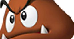Angry Goomba character from Mario Party 5, showcasing its distinctive features and iconic design in vibrant colors.