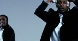 Kendrick Lamar and A$AP Rocky performing in a stylish music video scene, showcasing the vibe of "Fuckin Problem.