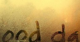 Condensation on glass with the words 'good day' reflecting a warm, uplifting vibe inspired by Rihanna's 'You Da One'.