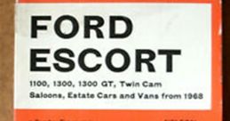 Motor Car: Ford Ecsort 1300 (Manual) (Exterior) Soundboard