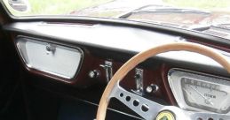 Motor Car: 1960 Ford Anglia (Interior)
